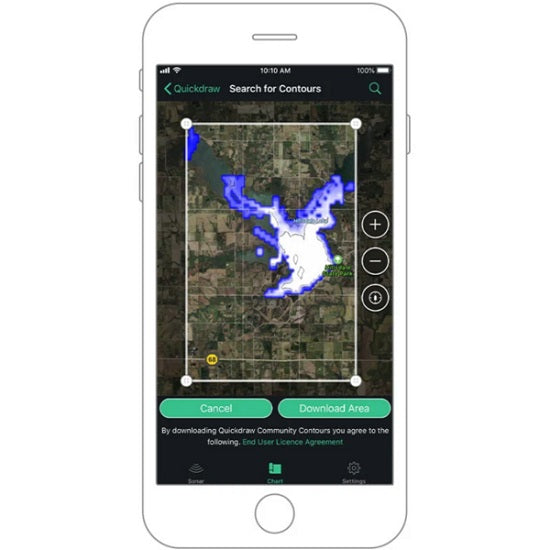 Sonar Garmin Striker Cast Fara GPS
