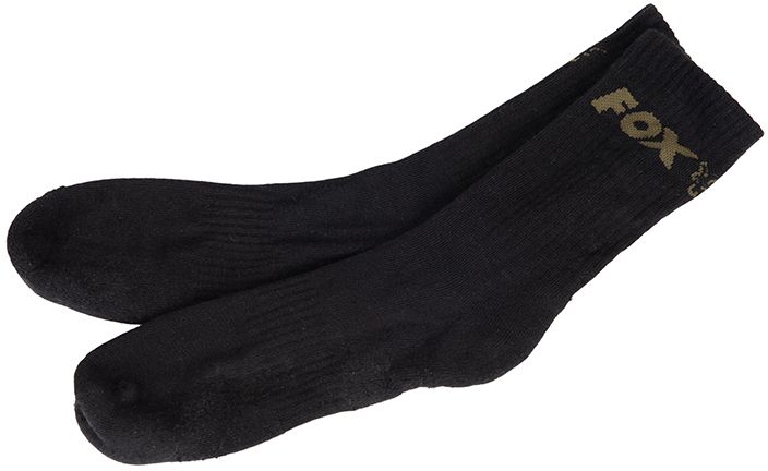Sosete FOX 3 Pack Black, Marimea 40-43