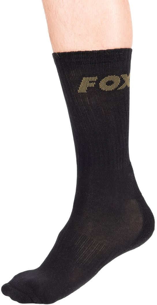 Sosete FOX 3 Pack Black, Marimea 40-43