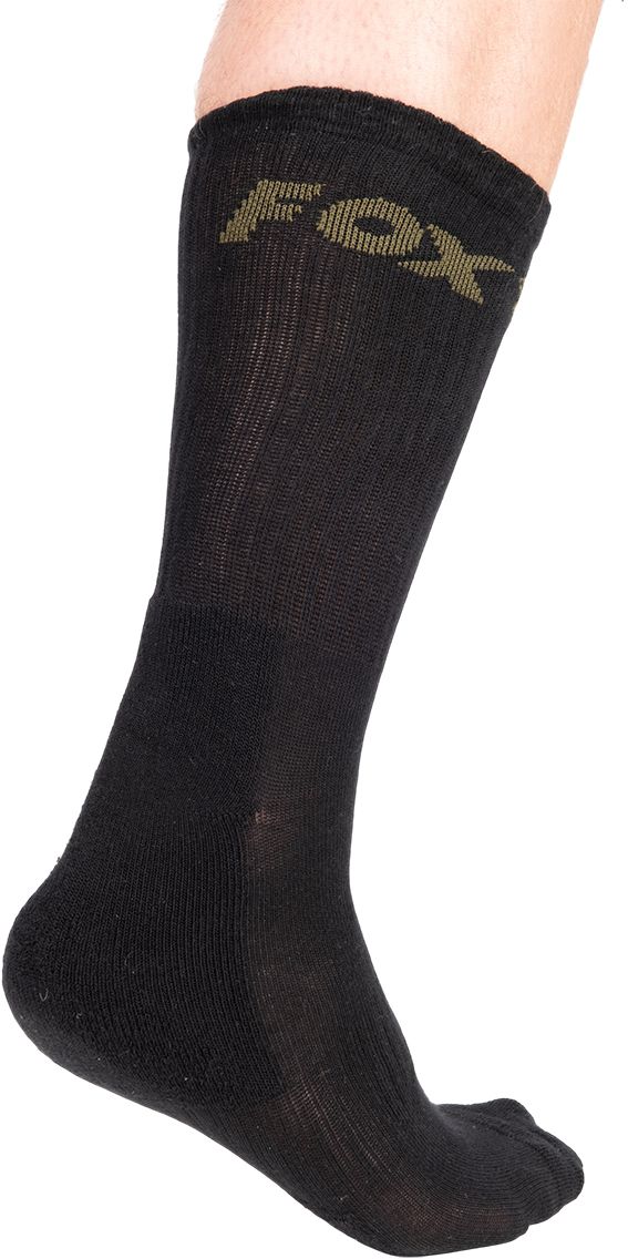 Sosete FOX 3 Pack Black, Marimea 44-47