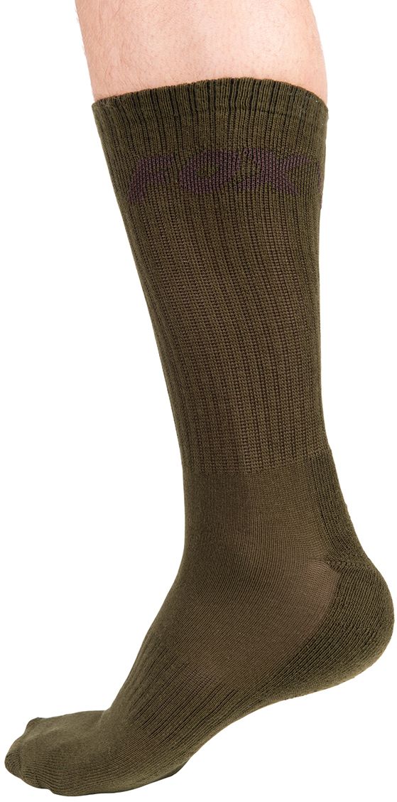 Sosete FOX 3 Pack Green, Marimea 40-43