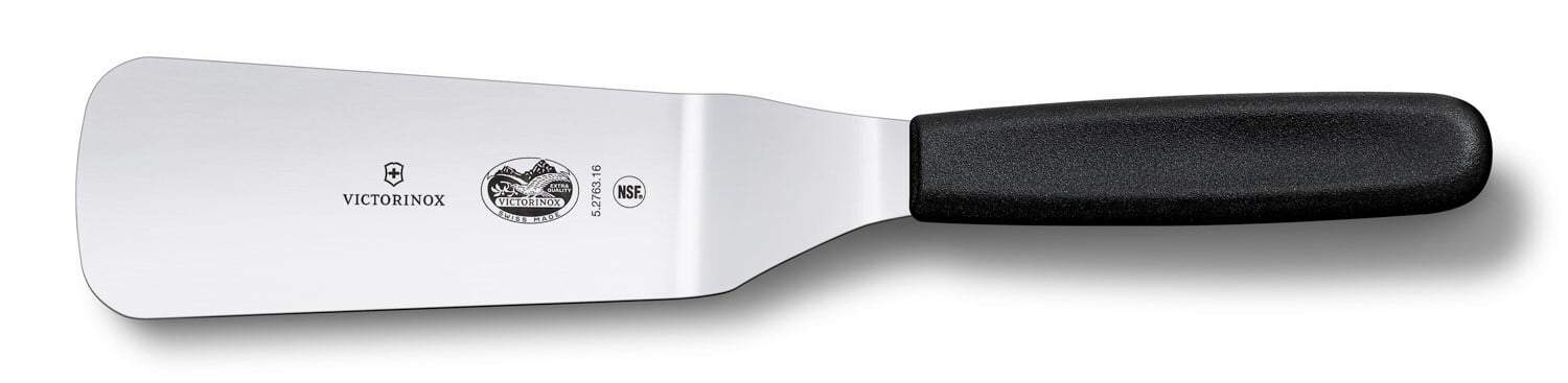 Spatula Victorinox Shaped Offset, Lama Flexibila 16cm, Negru
