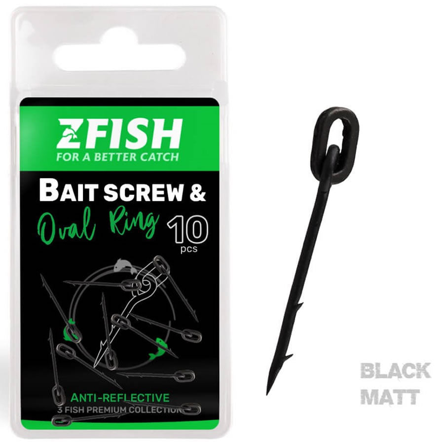 Spin Momeala + Anou ZFISH Bait Spike &amp; Oval Ring Size 10buc/pac