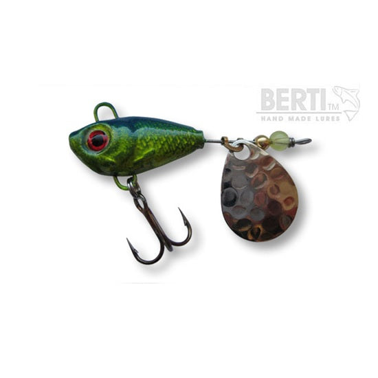 Spinertail Bertilure FISH-HELIC NR.2 COLORADO Culoare CHARTREUSE-BLUE 11 gr.