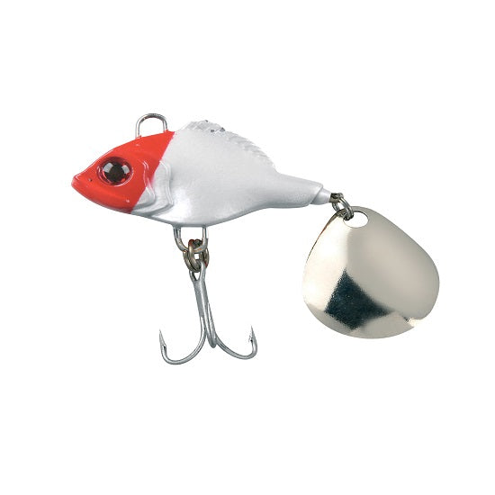 Spinner Spro ASP Jigging Spinner Rosu Alb