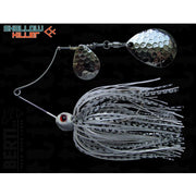 Spinnerbait Bertilure Cu Doua Palete SHALLOW KILLER COLORADO Model COLORADO Culoare ALB/NEGRU-PEARL 11 gr.