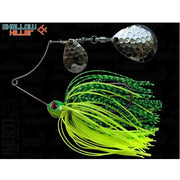 Spinnerbait Bertilure Cu Doua Palete SHALLOW KILLER COLORADO Model COLORADO Culoare CHARTREUSE-LIME TIGER 11 gr.
