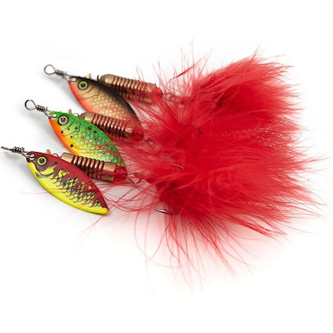 Spinnerbait Fox Rage Spinner Ultra UV Hot Perch Size 3, 11g