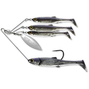 Spinnerbait Live Target Baitball Spinner Rig, Medium, 851 Purple Pearl / Silver, 11g