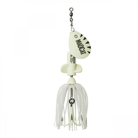 Spinnerbait Madcat A-Static Screaming Spinner 65gr Glow Dark