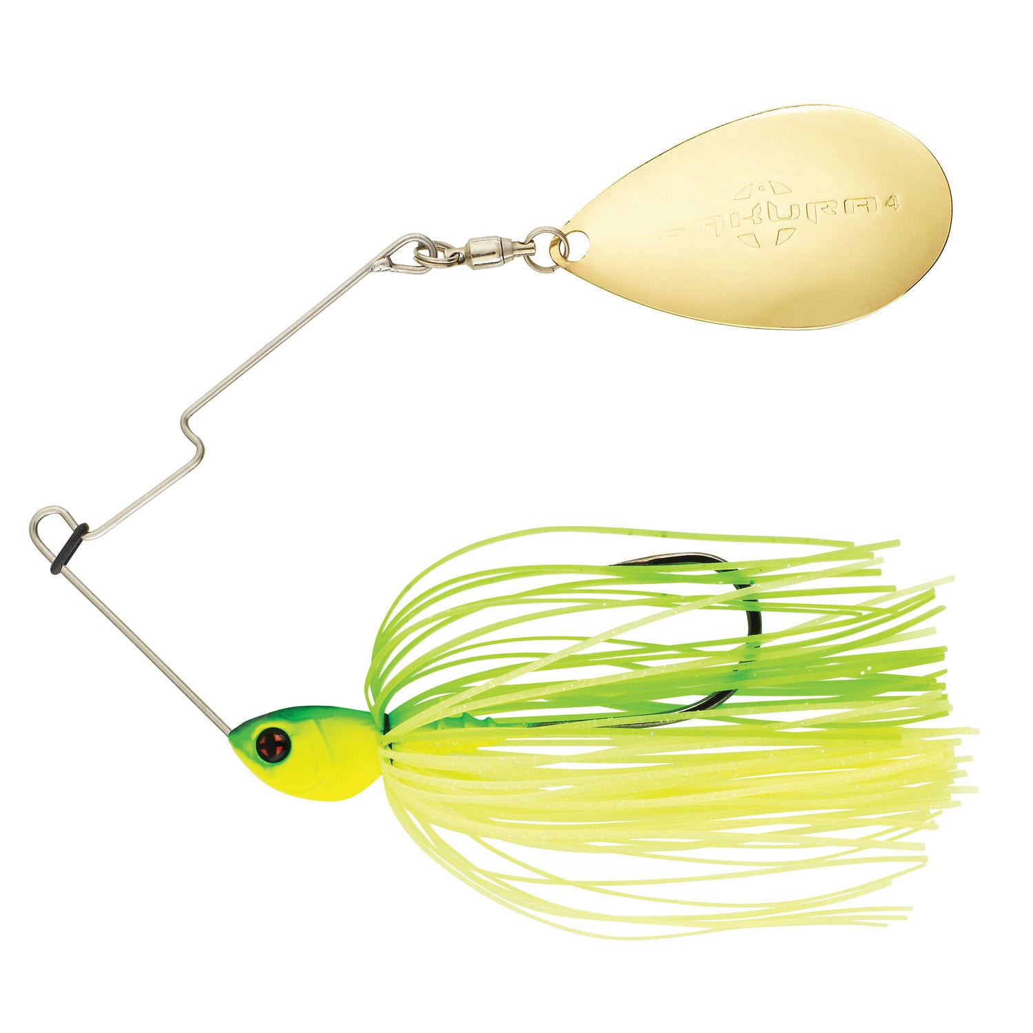 Spinnerbait Sakura Cajun Hot Chartreuse