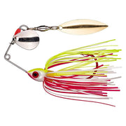 Spinnerbait Strike King Bleeding Bait Mini-King, Bleeding Chartreuse White, 3.5g