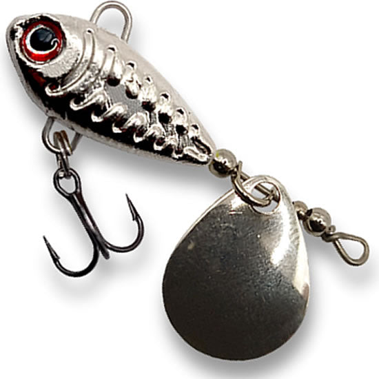 Spinnertail BERTI Skeletonik Pro Colorado Nickel Nickel