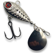Spinnertail BERTI Skeletonik Pro Colorado Nickel, Nickel, 20g