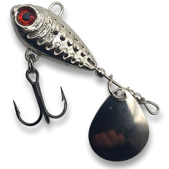 Spinnertail BERTI Skeletonik Pro Colorado Nickel, Nickel, 20g