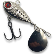 Spinnertail BERTI Skeletonik Pro Colorado Nickel, Nickel, 22g