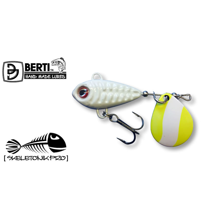 Spinnertail BERTI Skeletonik Pro Half Alb 1013