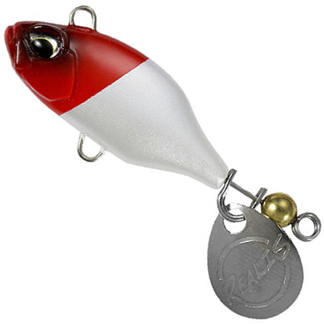 Spinnertail DUO Realis Spin 38 SW, ACC0001 Pearl Red Head, 3.8cm, 11g