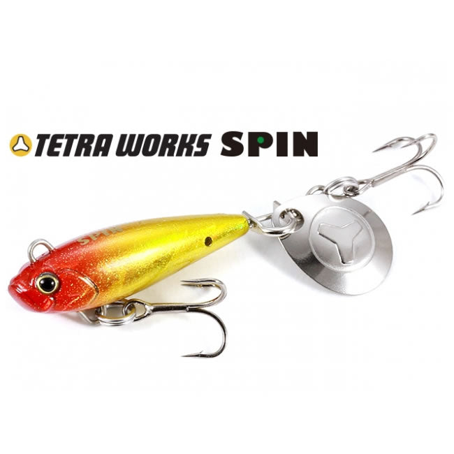 Spinnertail DUO Tetra Works Spin 2.8cm 5g SMA0514 Uroko Red Head S