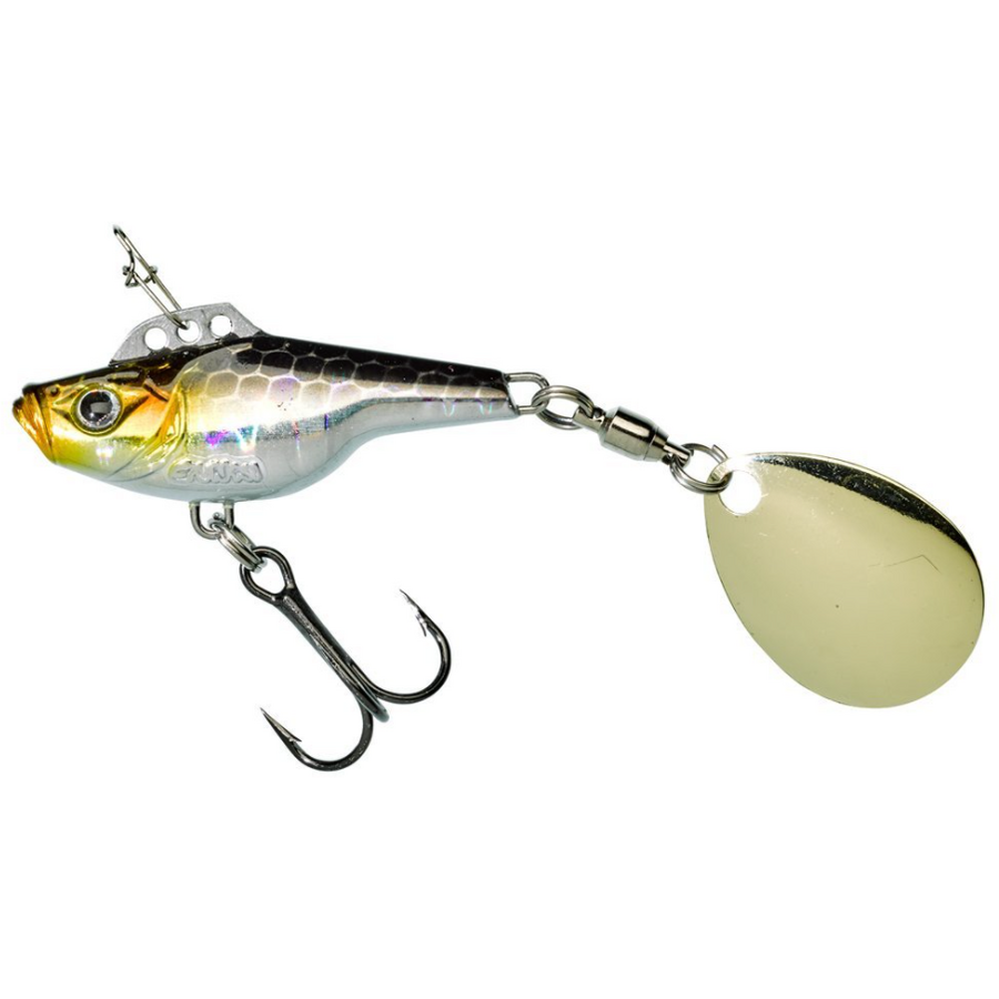Spinnertail Gunki Jiger Black Alive