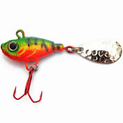 Spinnertail Profi Blinker Spinner Jig Fish Green Fire Tiger