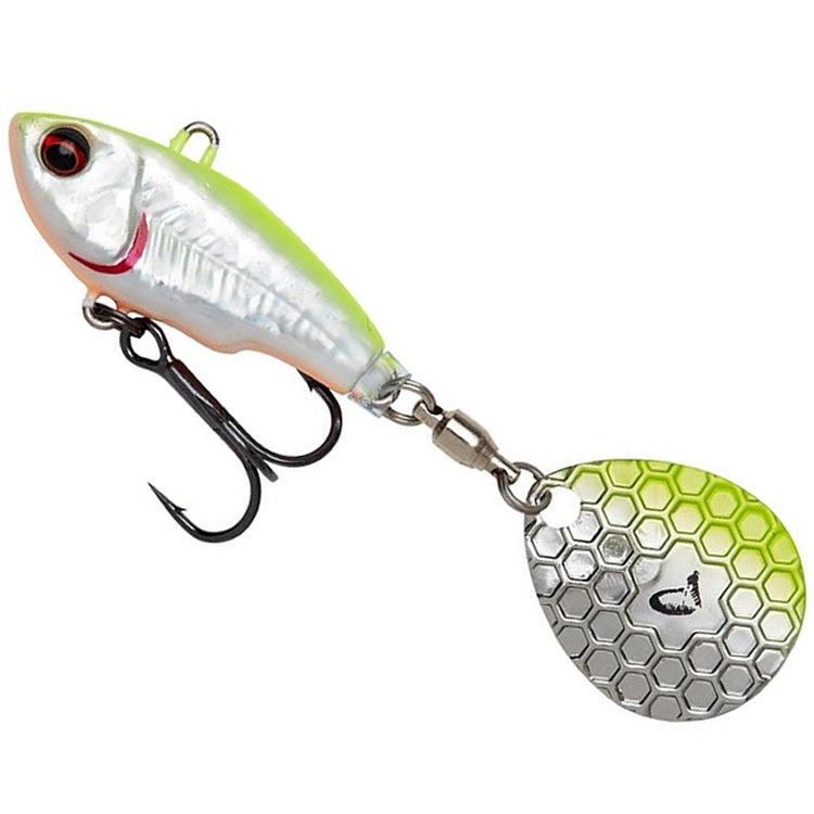 Spinnertail SAVAGE GEAR Fat Tail Lemon Back Flash