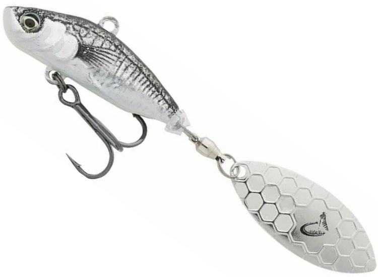 Spinnertail SAVAGE GEAR Sticklebait Tail Spin Sinking, BLS, 8cm, 18g, 1buc/pac