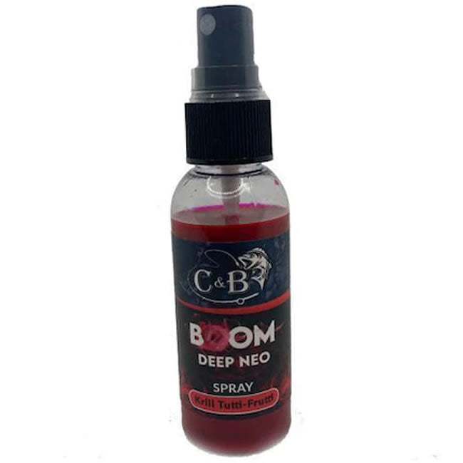 Spray Atractant C&amp;B Deep Neo Boom, Krill Tutti-Frutti, 50ml 