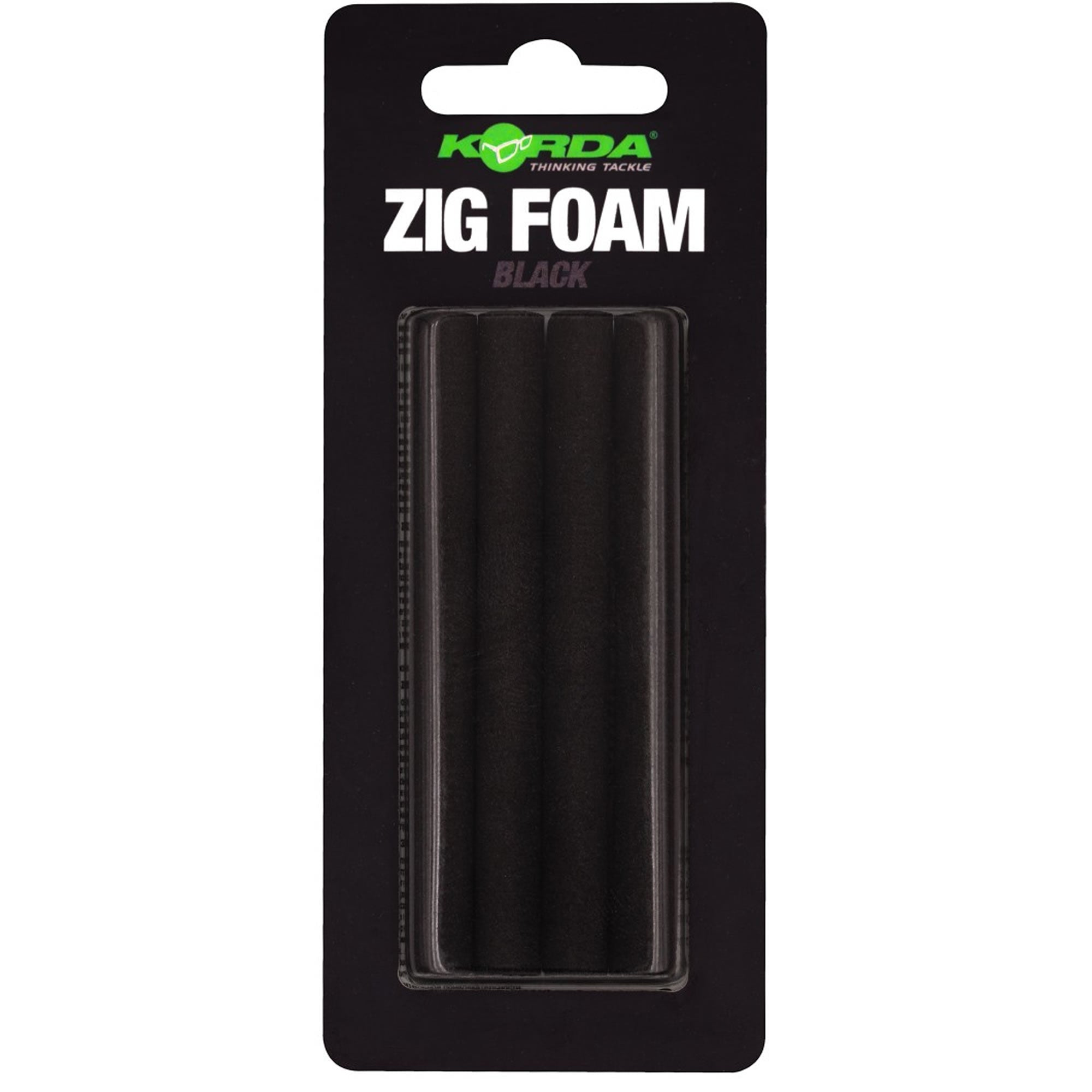 Spuma Flotanta KORDA Zig Foam, Galben, 8mm, 4buc/pac