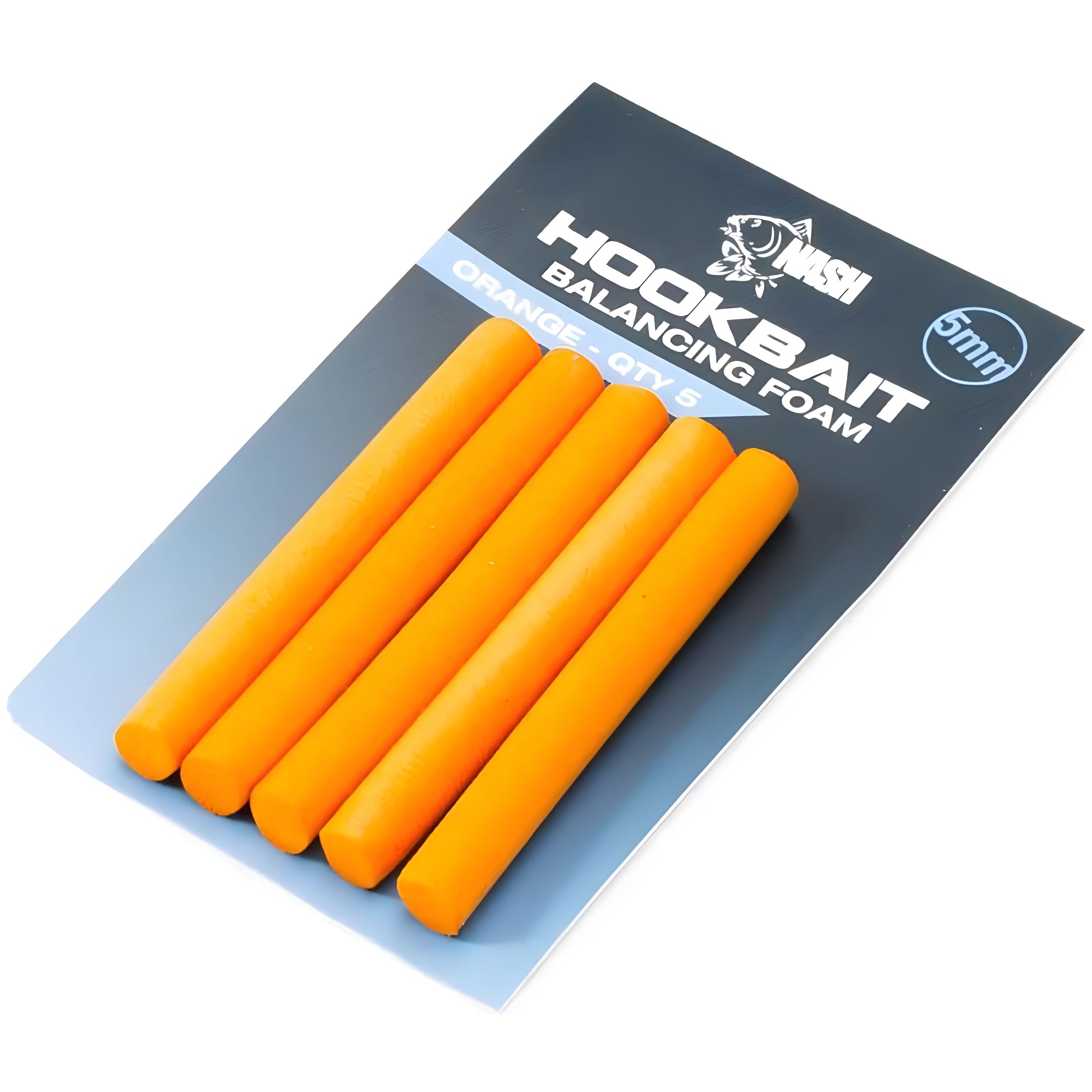 Spuma Flotanta Nash Balancing Foam Orange, 7mm, 5buc/pac