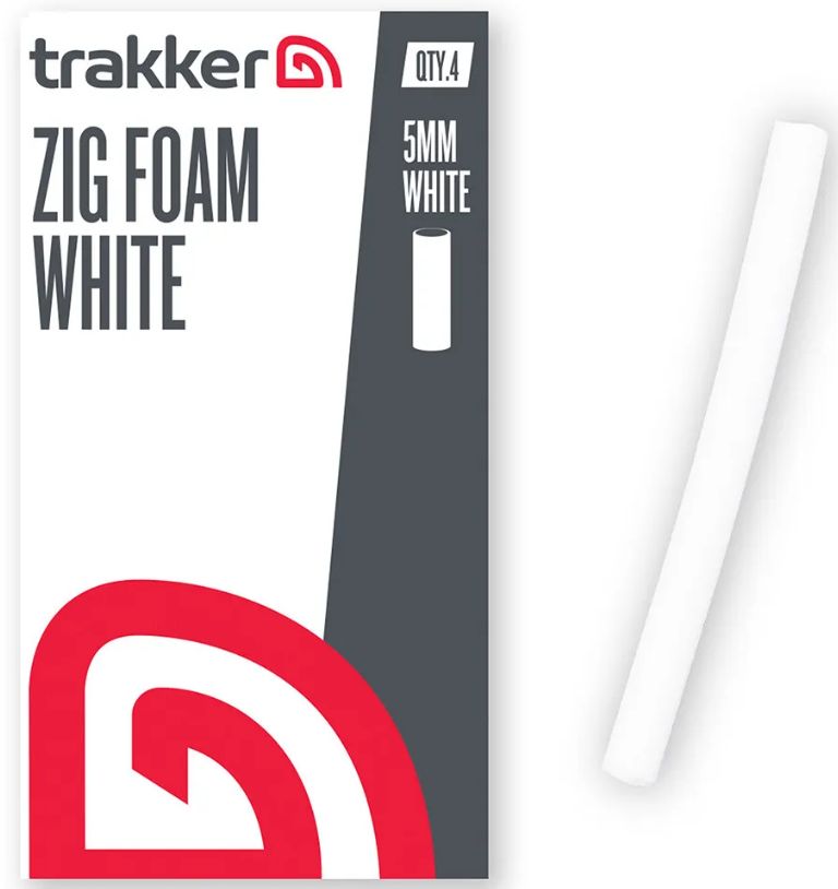 Spuma Trakker Zig Foam, 5mm, 7cm, White, 4buc/plic