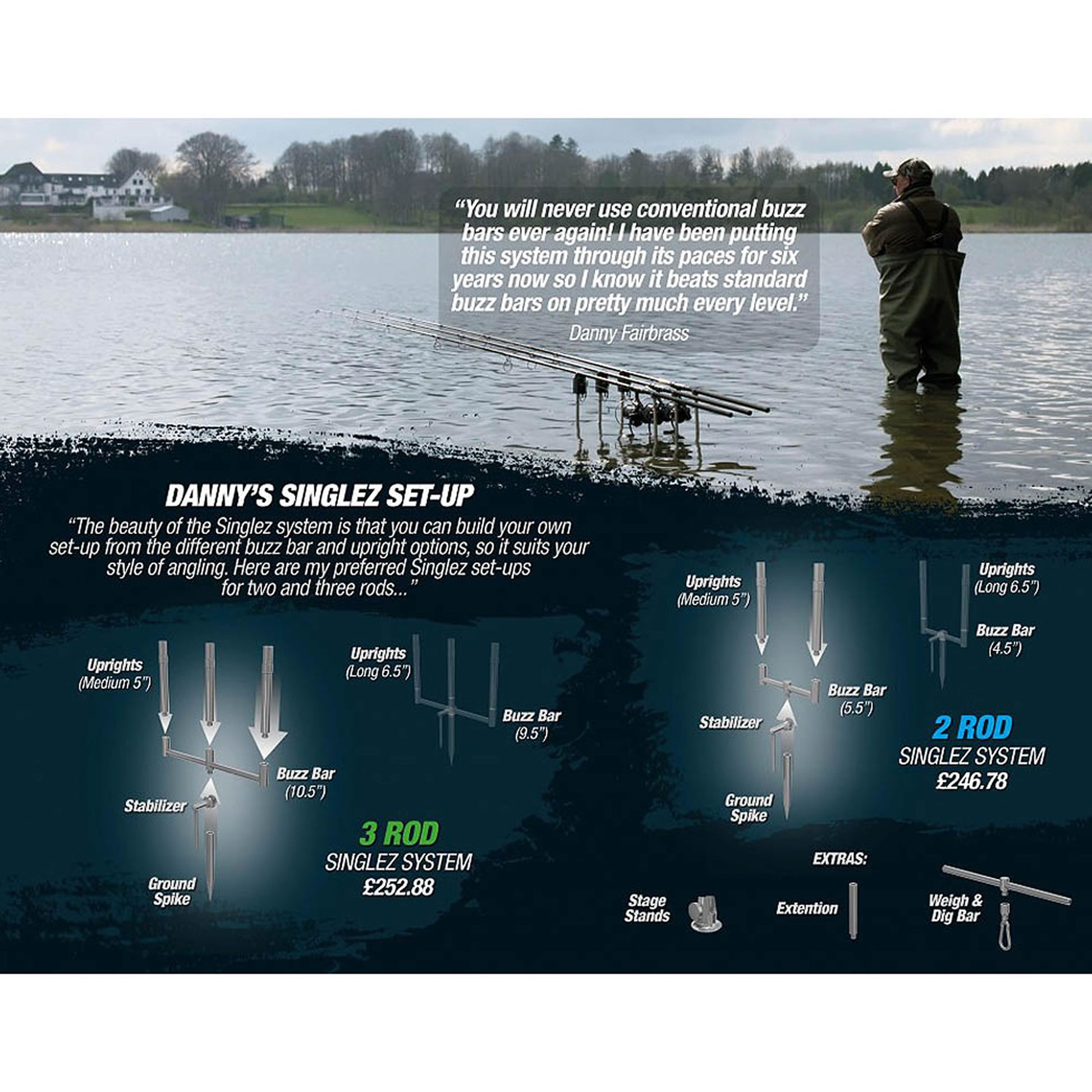 Stabilizator KORDA Singlez Ball Stabiliser