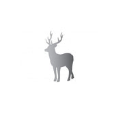 Sticker Delphin Căprioară SILVER 
