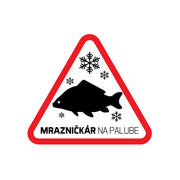 Sticker Delphin Frigotehnist la bord 7x7cm