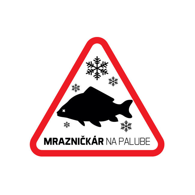 Sticker Delphin Frigotehnist la bord 7x7cm
