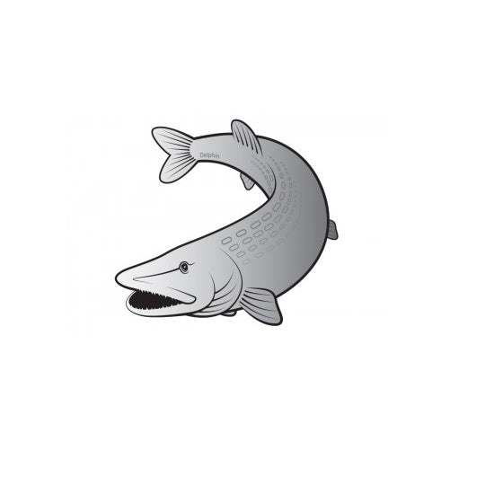 Sticker Delphin Stiuca SILVER 