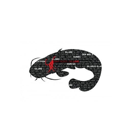 Sticker Delphin Words  SOMN