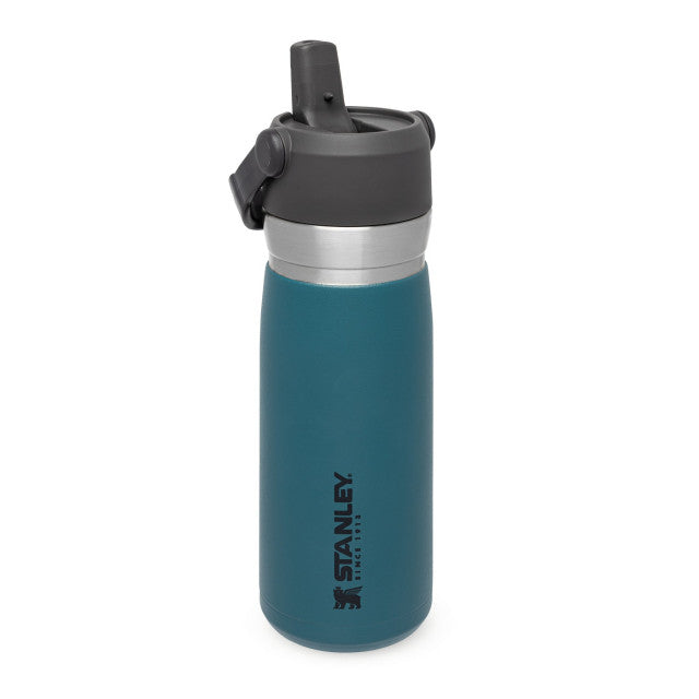 Sticla Apa Stanley The IceFlo Flip Straw Water Bottle Lagoon 0.65L 