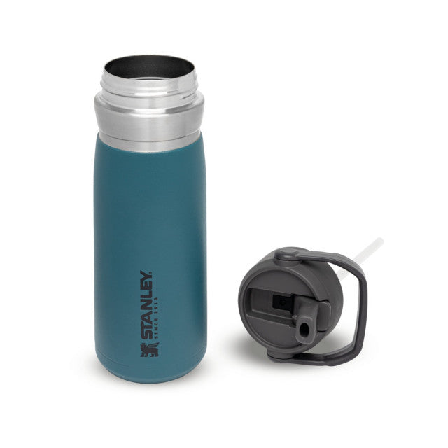 Sticla Apa Stanley The IceFlo Flip Straw Water Bottle Lagoon 0.65L 
