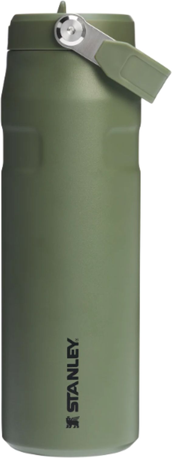 Sticla Termoizolanta STANLEY Iceflow Flip Straw, Dried Pine, 0.7L, 37.4x33.4x 10.4cm