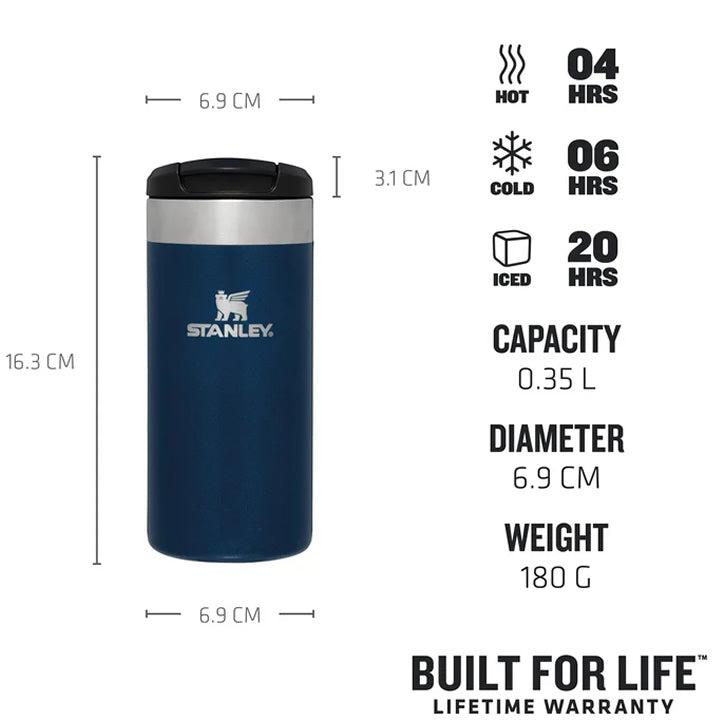Sticla Termoizolanta STANLEY The AeroLight Transit Mug / Royal Blue Metallic