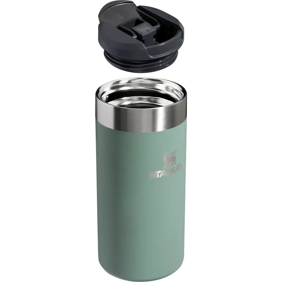 Sticla Termoizolanta STANLEY The AeroLight Transit Mug 0.35L / 12oz, Shale Metallic
