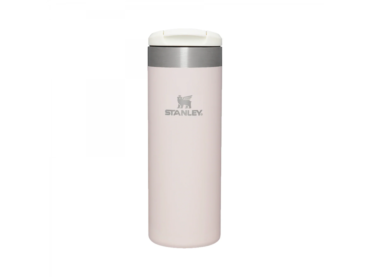 Sticla Termoizolanta Stanley, The Aerolight Transit Mug, Rose Quartz Metallic, 0.47L