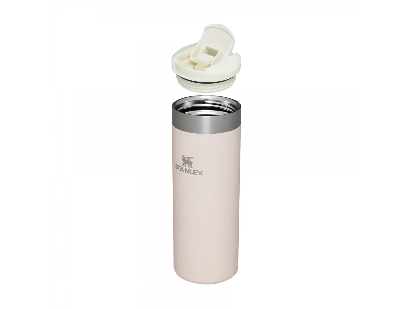 Sticla Termoizolanta Stanley, The Aerolight Transit Mug, Rose Quartz Metallic, 0.47L