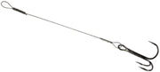 Stinger DAM Effzett 7X7 Uncoated Stinger Silver Spinning System, Nr.4, 8cm, 15kg, 2buc/pac 