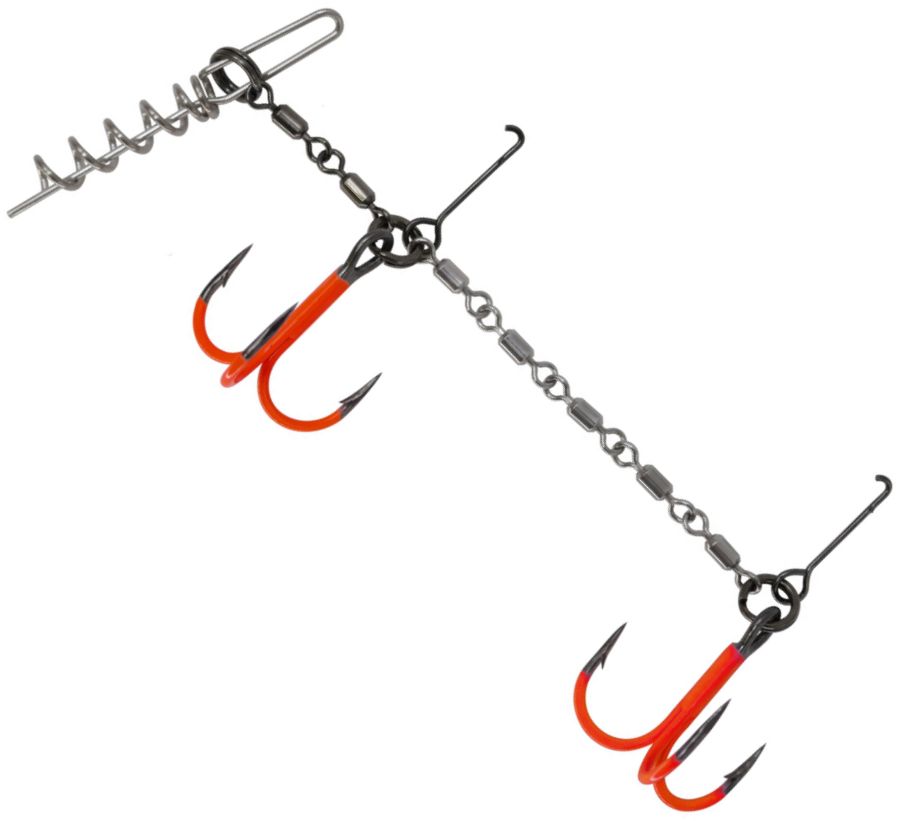 Stinger VMC Pike Chain Double L, Uv Orange, 1buc/pac