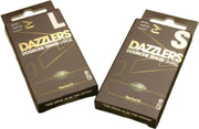 Stoppere Siliconice ONE MORE CAST Tackle Dazzlers Dog Bone Sinkers, Large, 9buc/pac