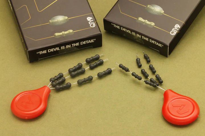 Stoppere Siliconice ONE MORE CAST Tackle Dazzlers Dog Bone Sinkers, Large, 9buc/pac
