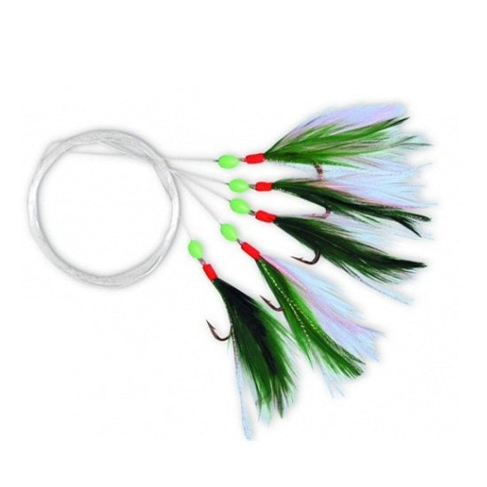 Streamer Zebco M Rig Nr1/0 Green White