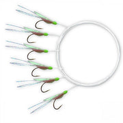 Streamer Zebco Z-Sea Herring Rig Silver Green 1.50m 6 carlige